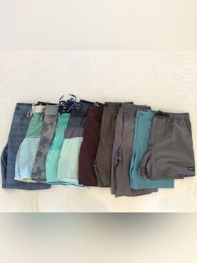 Men's Boardshorts & Athletic Shorts Bundle - Mixed Brands